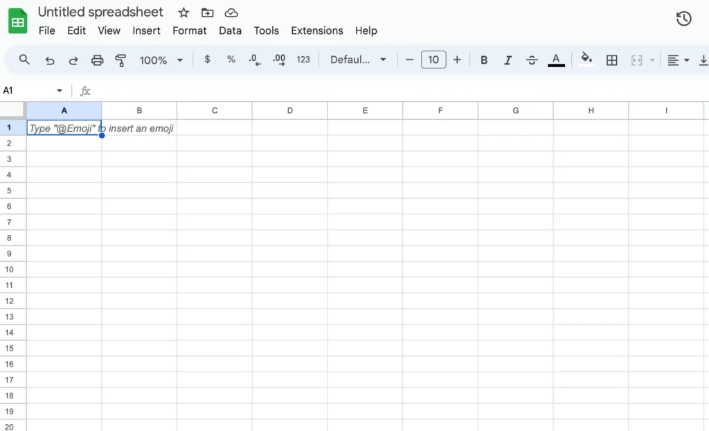 google sheet